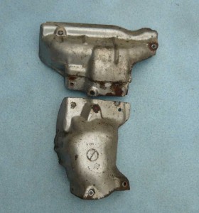 osłona kolektora i turbosprężarki Fiat Stilo 1,9 JTD