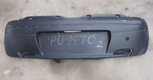 Zderzak tylny Fiat Punto II 1999-2003, 3-drzwiowy uszkodzony