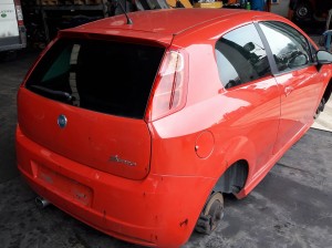 klapa tylna, pokrywa bagażnika Fiat Grande Punto kompletna 176/A