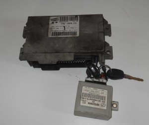 komputer centralka stacyjka komplet Fiat Seicento 1,1 SPI IAW 16FM.E6 46555916