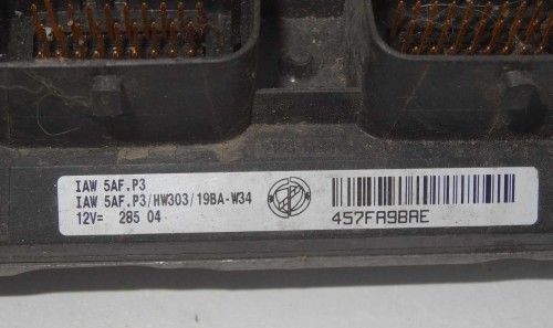 komputer komplet rozruchowy Fiat Punto 2 1,2 8V 1b.JPG