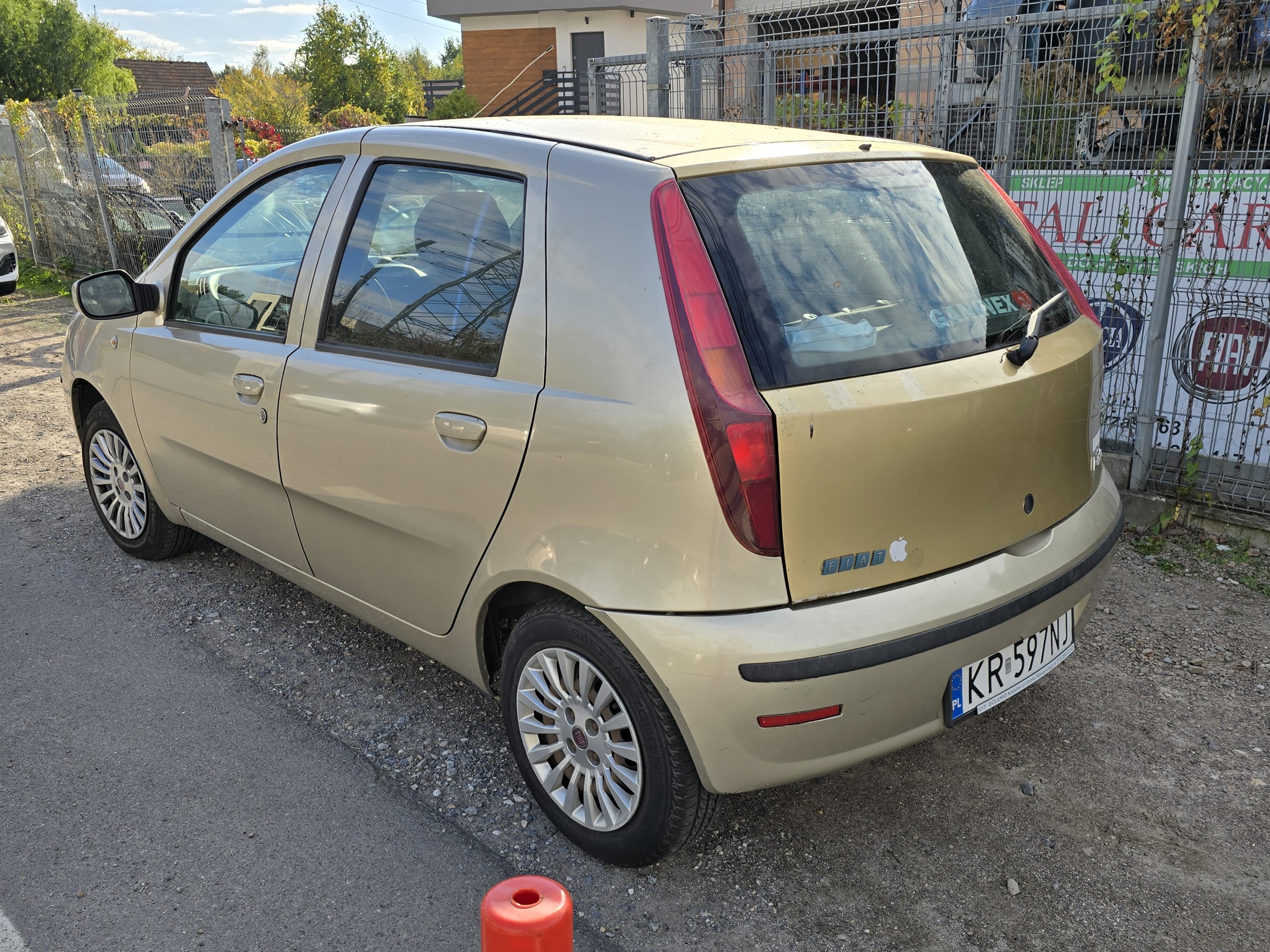 Fiat Punto 2 FL widok z tyłu