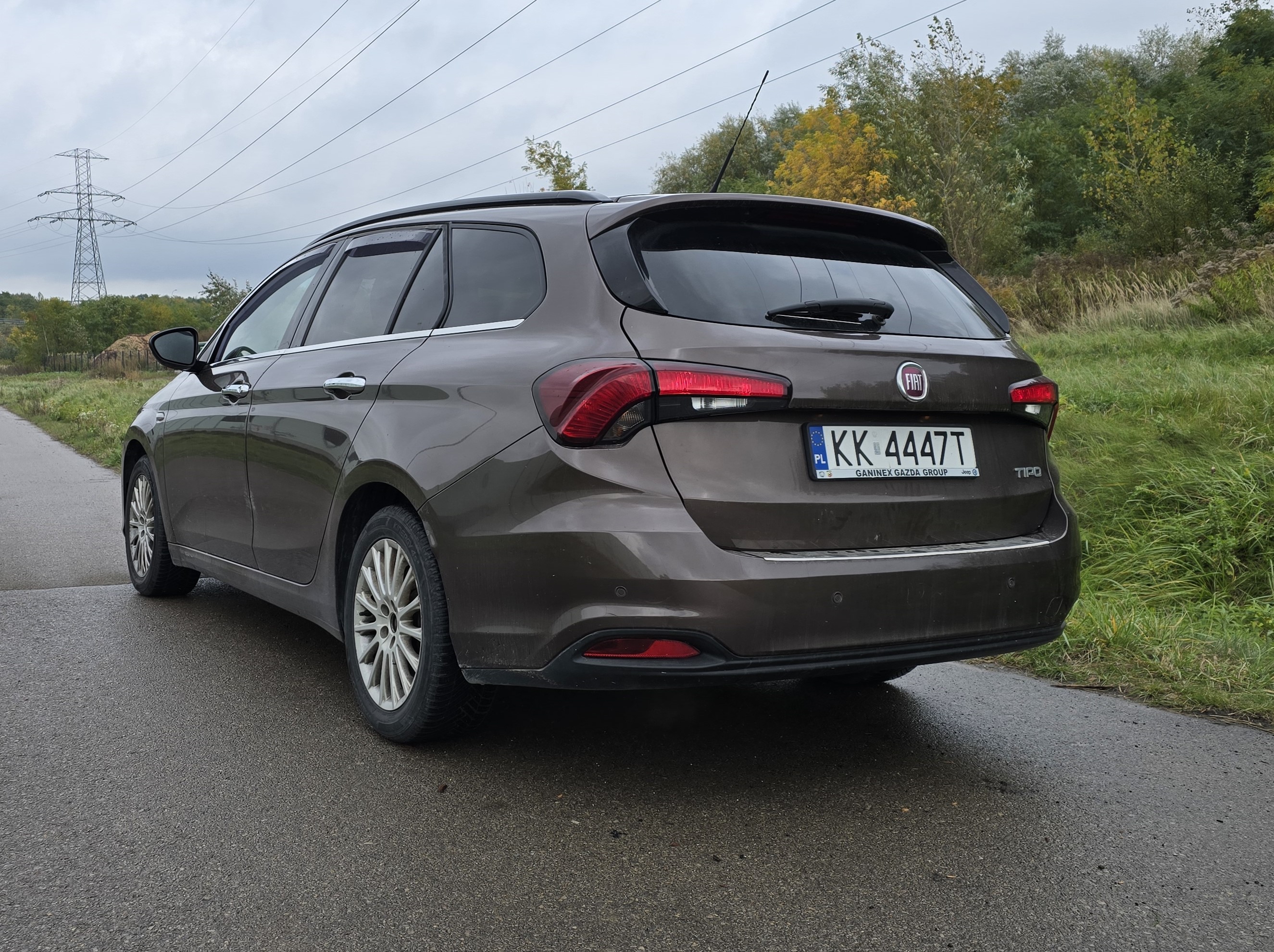 Fiat Tipo kombi widok na tył